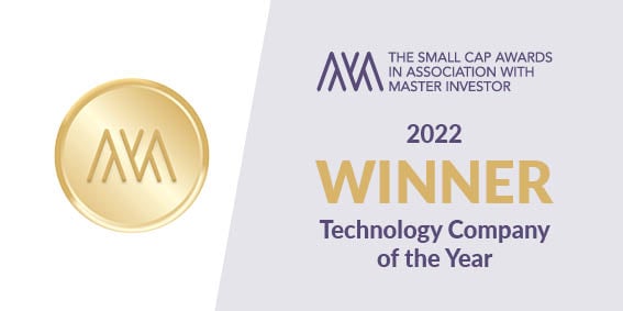 Small Cap Awards 2022 Winner - Technology Company of the Year